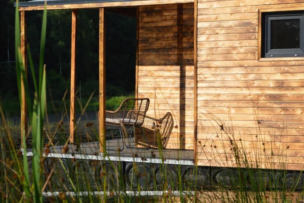 Heather Hut, Off-Grid Cottage On A Pond+2 Ha Darzkowo Екстериор снимка