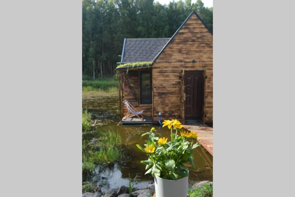 Heather Hut, Off-Grid Cottage On A Pond+2 Ha Darzkowo Екстериор снимка